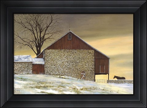 Framed Mare&#39;s Morning Print