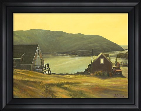 Framed Veil On Manana Print