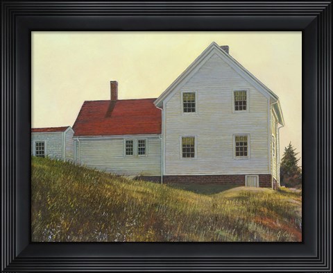 Framed Island Summit Print