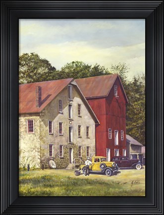 Framed Pickup Prallsville Print