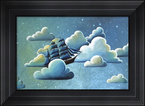 Framed Astronautical Navigation Print