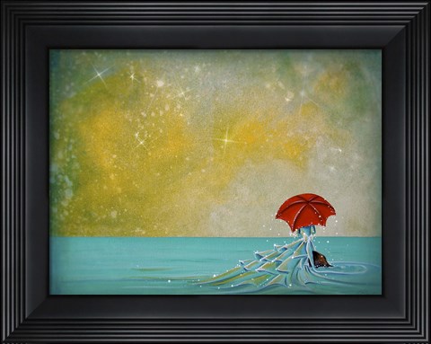 Framed Watchful Seas Print