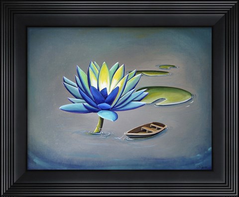 Framed You are my Hiding Place Print