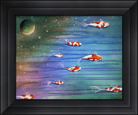 Framed Flight of the Eventide Print