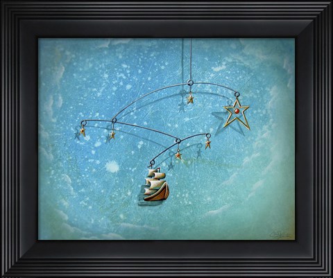 Framed Treasure Hunter Print