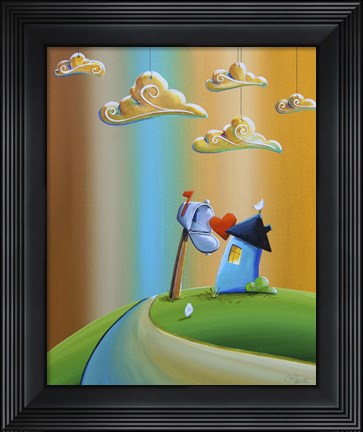 Framed Love Letter Print