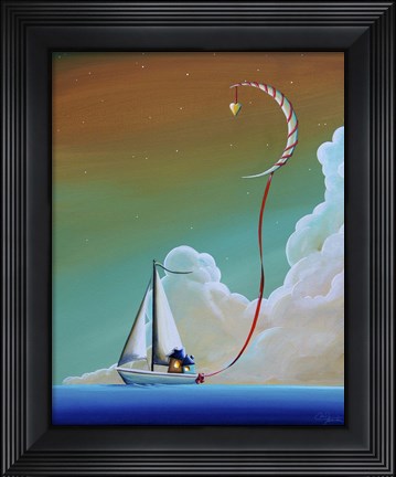 Framed Wrapped Up In Love Print