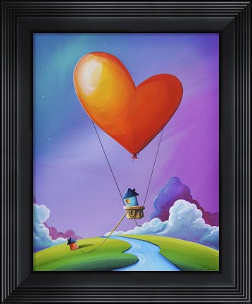 Framed Don&#39;t Let Love Slip Away Print