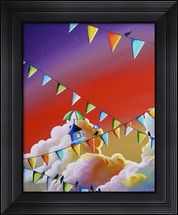 Framed Send in the Clowns Print