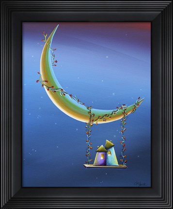 Framed Another Moonlight Serenade Print