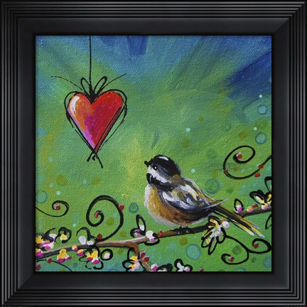 Framed Song Bird II Print