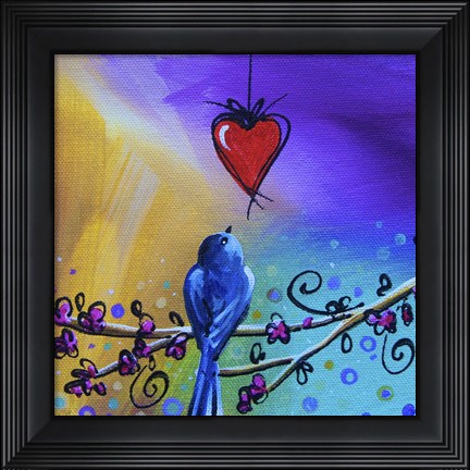 Framed Song Bird VI Print