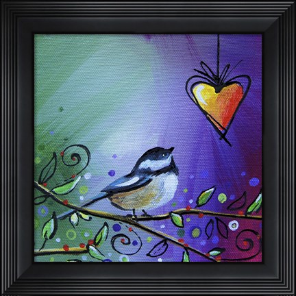 Framed Song Bird VIII Print