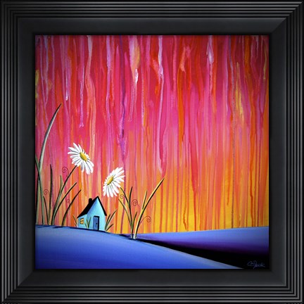 Framed Where Flowers Bloom Print