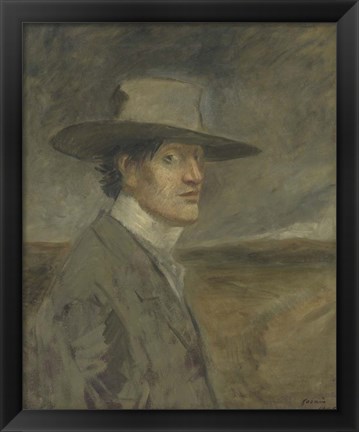 Framed Portrait Of The Artist, 1906 Print