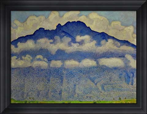Framed Landscape In The Berne Oberland (Die Schynige Platte), 1909 Print