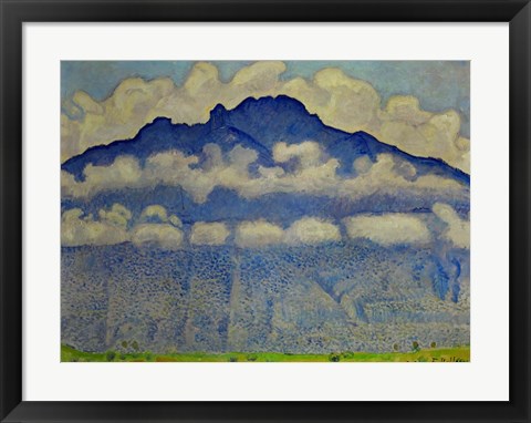 Framed Landscape In The Berne Oberland (Die Schynige Platte), 1909 Print