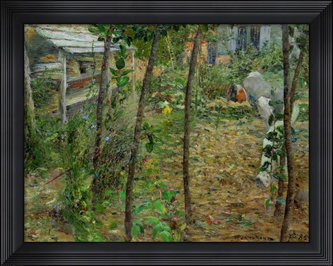 Framed In The Garden, 1885 Print