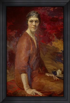 Framed Self-Portrait Print