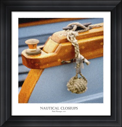 Framed Nautical Closeups 5 Print