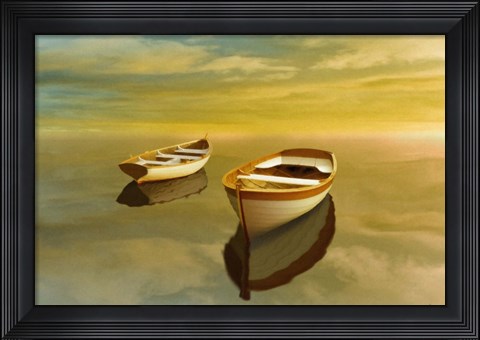 Framed Summer Sunset Print