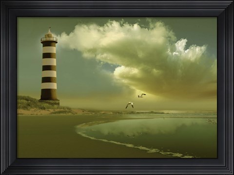 Framed Pacific Sunset 7 Print