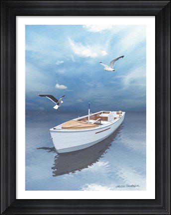 Framed Blue Dream 3 Print