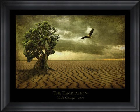 Framed Temptation Print