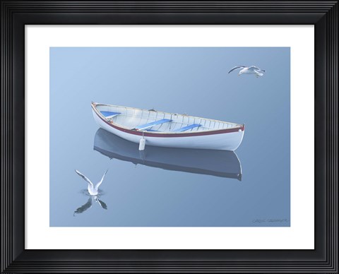 Framed Blue Dream 1 Print