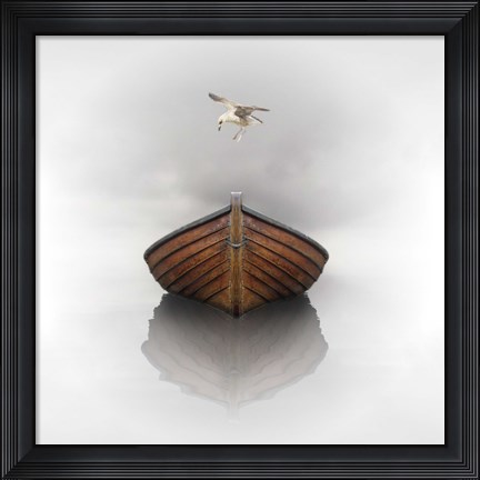 Framed Time Stopped 1 Square Print