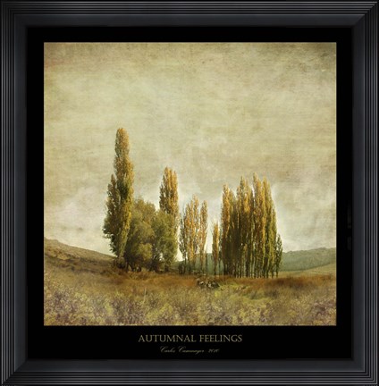 Framed Autumnal Feelings Print