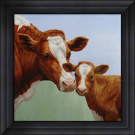 Framed Cream and Sugar Print