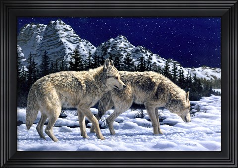 Framed Unfamiliar Territory Print