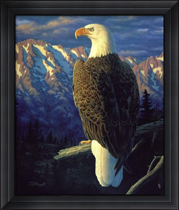 Framed Morning Quest Print