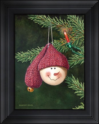 Framed Christmas Smile Print