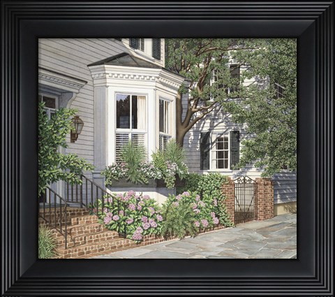 Framed Charleston Stroll Print