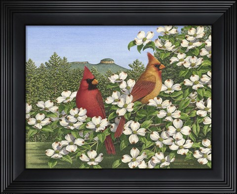 Framed Carolina Calling Print