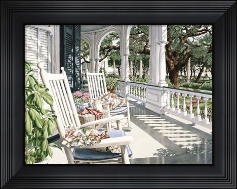 Framed View From the Veranda Print