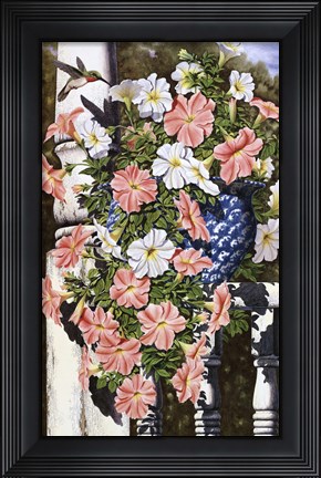 Framed Summer Fragrance Cropped Print