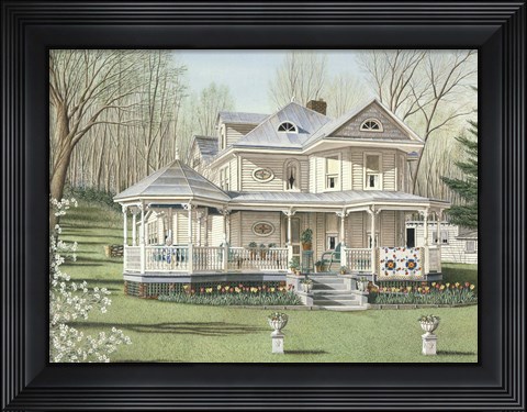 Framed Springtime at Irena&#39;s Print