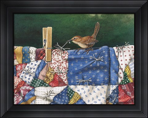 Framed Tug of War Print