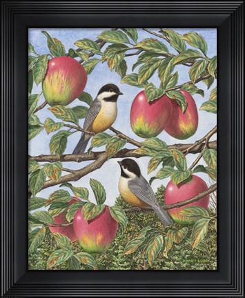 Framed Grandfather&#39;s Seasons Fall Print