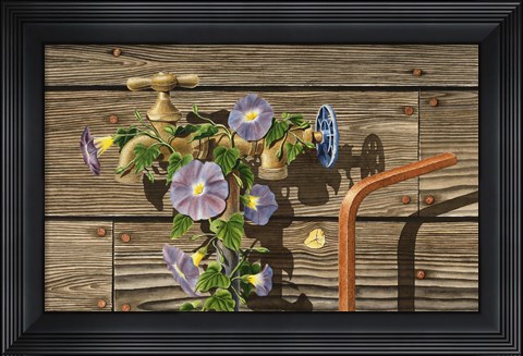 Framed Well Watered Print