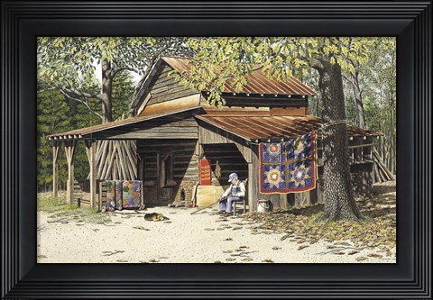 Framed Hubie&#39;s Place Print