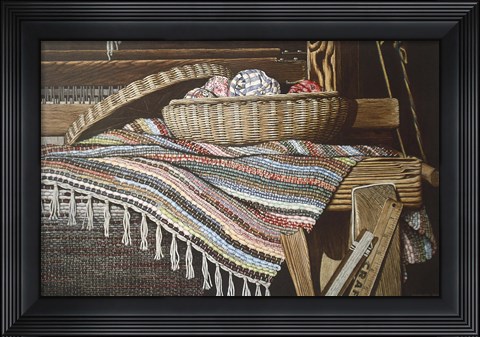 Framed From Aunt Sallie&#39;s Loom Print