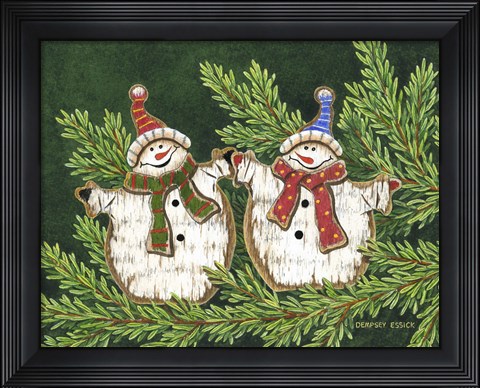 Framed Holding Hands Print