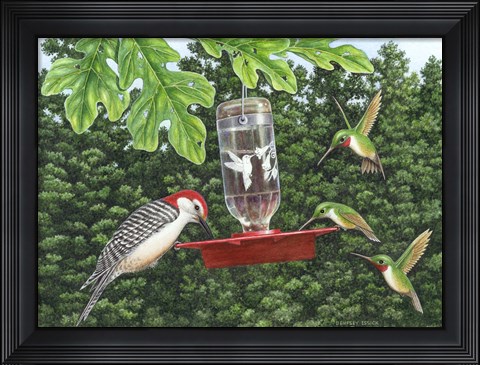 Framed Uninvited Guest Print