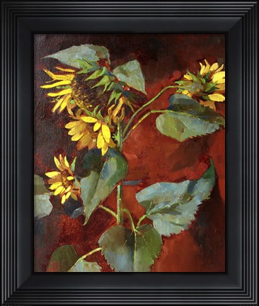 Framed Sunflower Print