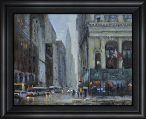 Framed Chrysler Building, Manhattan Print