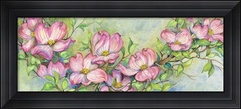 Framed Pink Dogwood Print